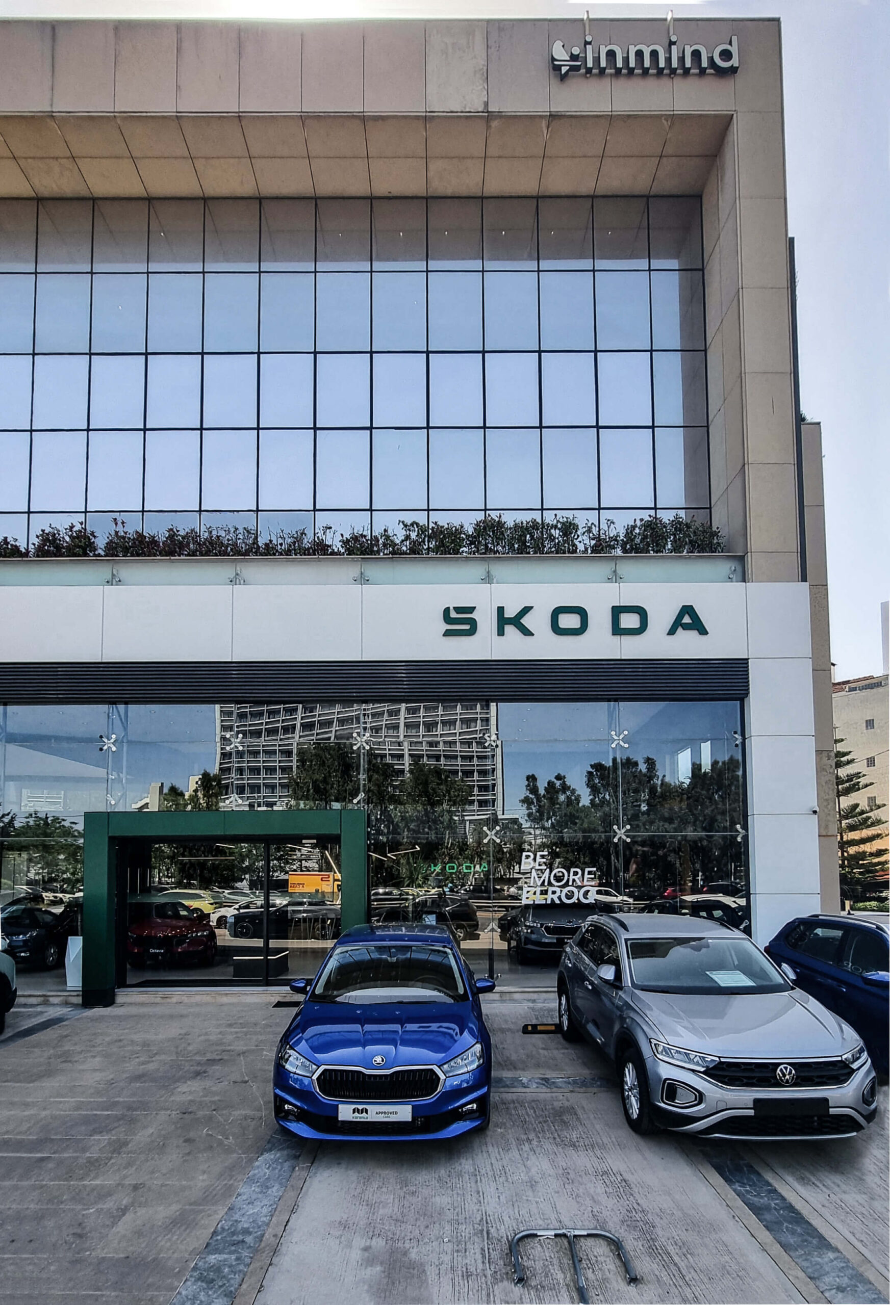 Μελέτη και επίβλεψη SKODA showroom Αθήνα