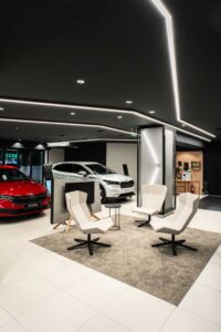 Μελέτη και επίβλεψη SKODA showroom Αθήνα