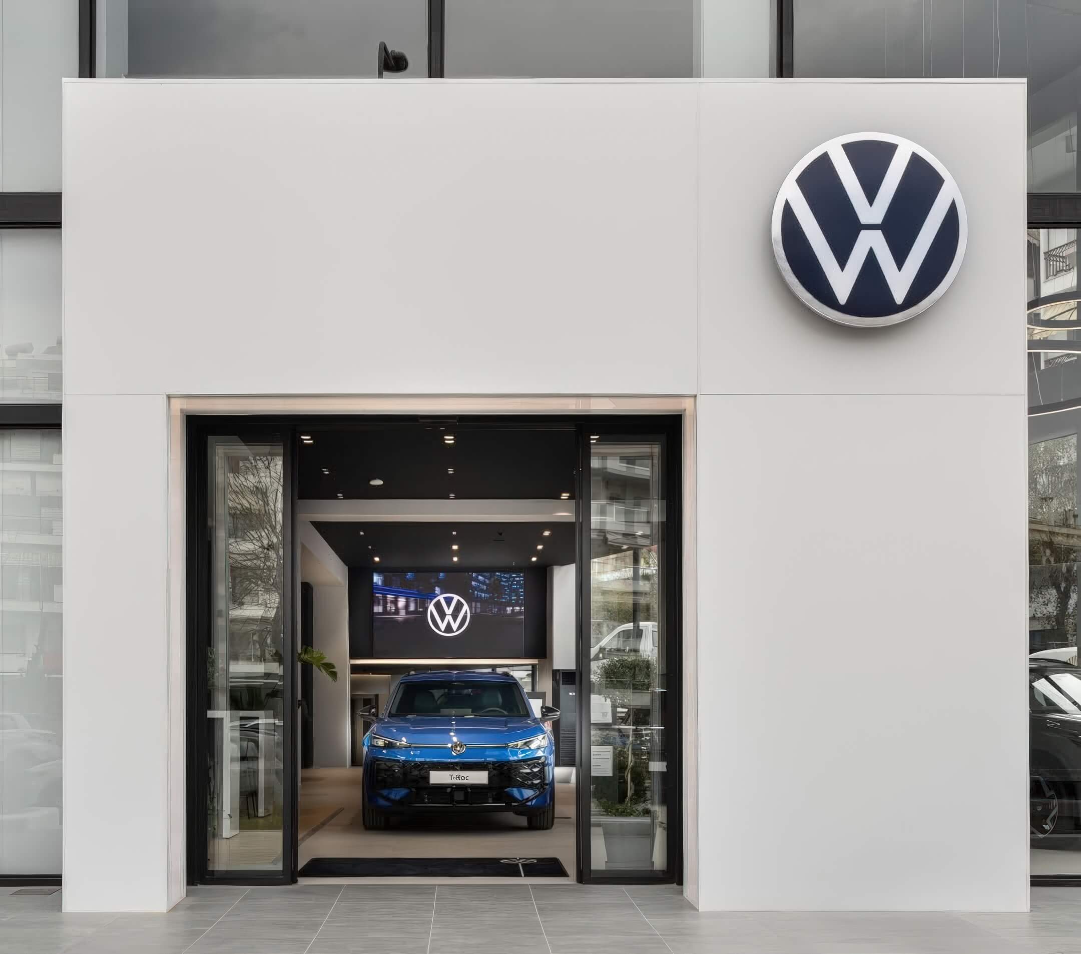 volkswagen showroom design
